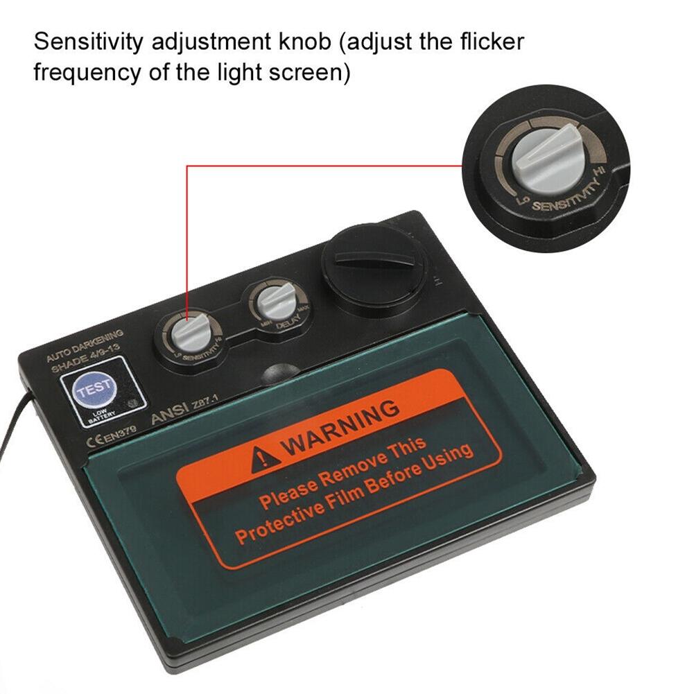 Solar Auto Welding Lens Welding Lens 110x90x9mm PA