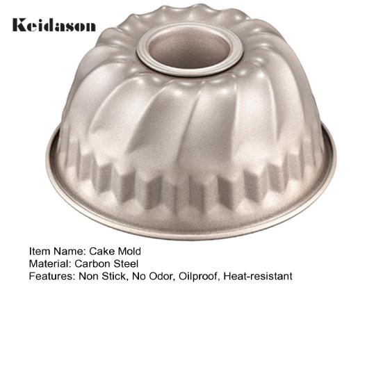 4 Inch Sturdy Easy Release Carbon Steel Cake Pan Demoulding Pastry Mold Baking Tool