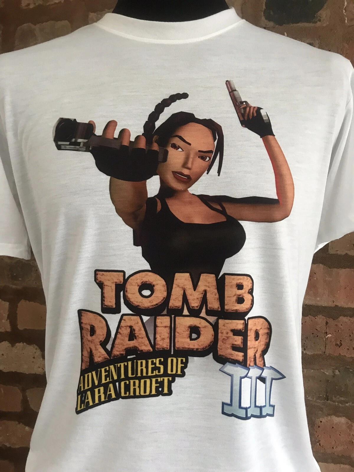 

Tomb Raider 3 Хлопковая футболка 100% Мужские футболки Топ - Мужские и женские размеры S-XXL - Приключения Лары Крофт 51 XL