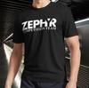 Zephyr Competition Team Logo Unisex T-shirt Grappige Maatvoering Amerikaans T-shirt
