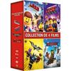 Coffret DVD Intégrale Lego 4 Films : La Grande Aventure Lego / La Grande Aventure Lego 2 / Lego Ninjago / Lego Batman