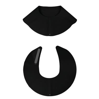 Collar de Silicona Impermeable para Cortar el Pelo Collar Protector Reutilizable Hombrera para Corte de Pelo Profesional Duradera Chal para Teñir el Pelo
