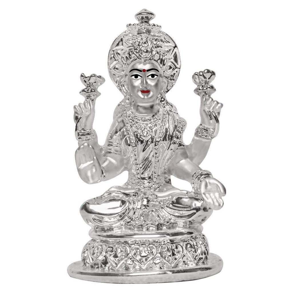 Lakshmi Idol for Home Decor Sculpture of Maa Lakshmi Figurine Idol for Home, Office, Temple and Table Decoration Religious Idol