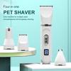 4-In-1 Pet Grooming Hair Shaver Low Noise Clippers Rechargeable Cordless Safe Dog Trimmer