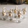 Indoor Aromatic Hanging Decor Car Perfume Bottle Pendant, Creative Air Freshener Diffuser Essential Oil for Vehicle, Portable Holder, Interior