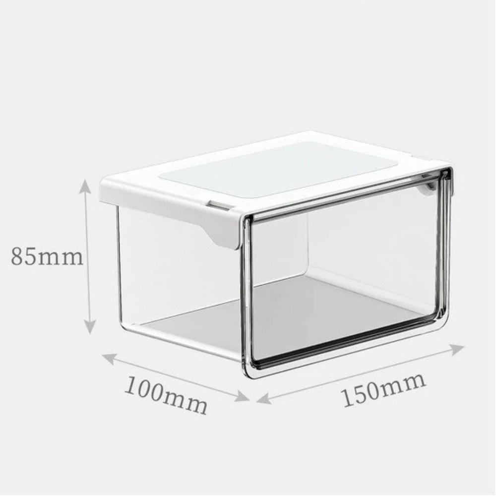 Transparente Ausziehbare Aufbewahrungsschublade Ohne Bohren Montage Wandmontierte Aufbewahrungsbox Unter Dem Spiegelschrank