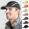 Outdoor Baseball Hat Spring Summer Breathable UV Sun Protection Foldable Women Men Fishing Hiking Running Tri-fold Casual Peaked Hat