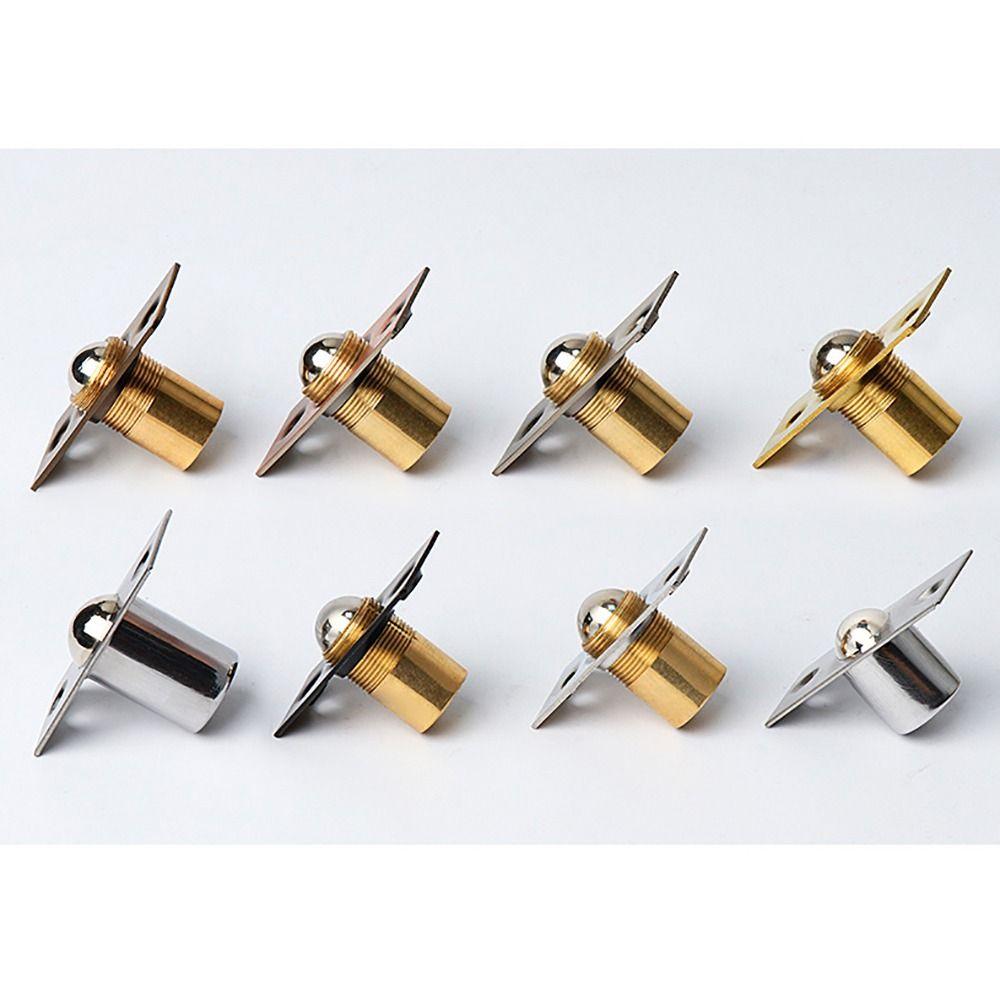 1 Satz mit Schrauben Schranktür Kugelverschluss Federrolle Kugel Türriegel Set Neu Türstopper