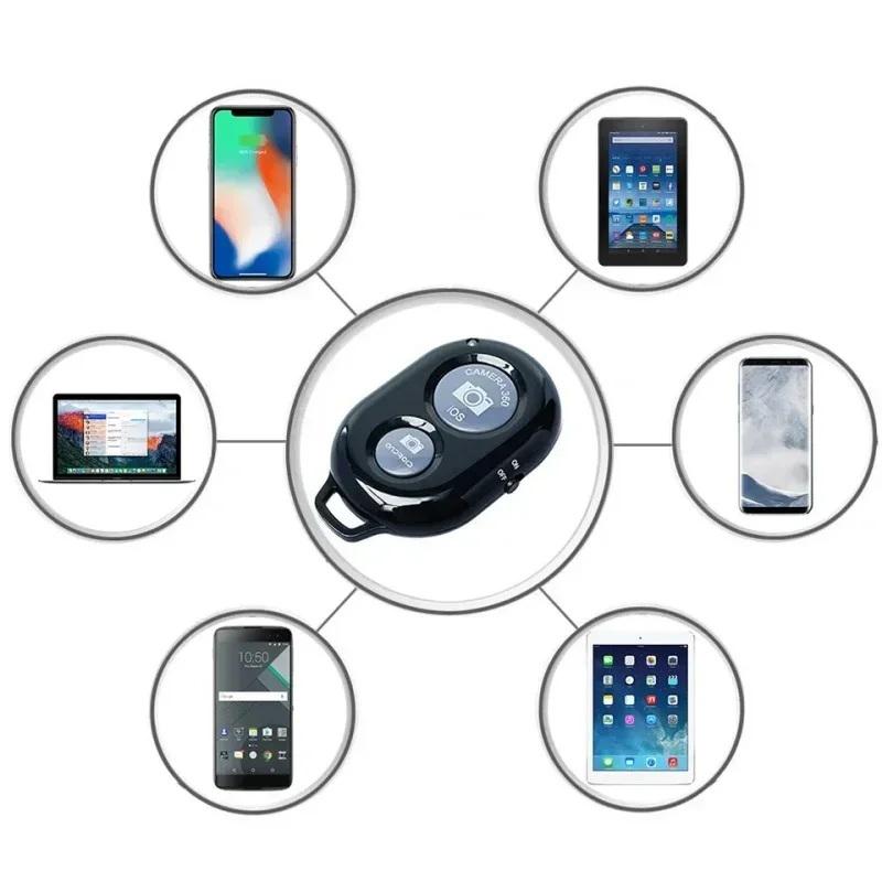 Wireless Bluetooth Camera Remote For Smartphones - Control Your Phone'S Camera To Click Photos & Videos