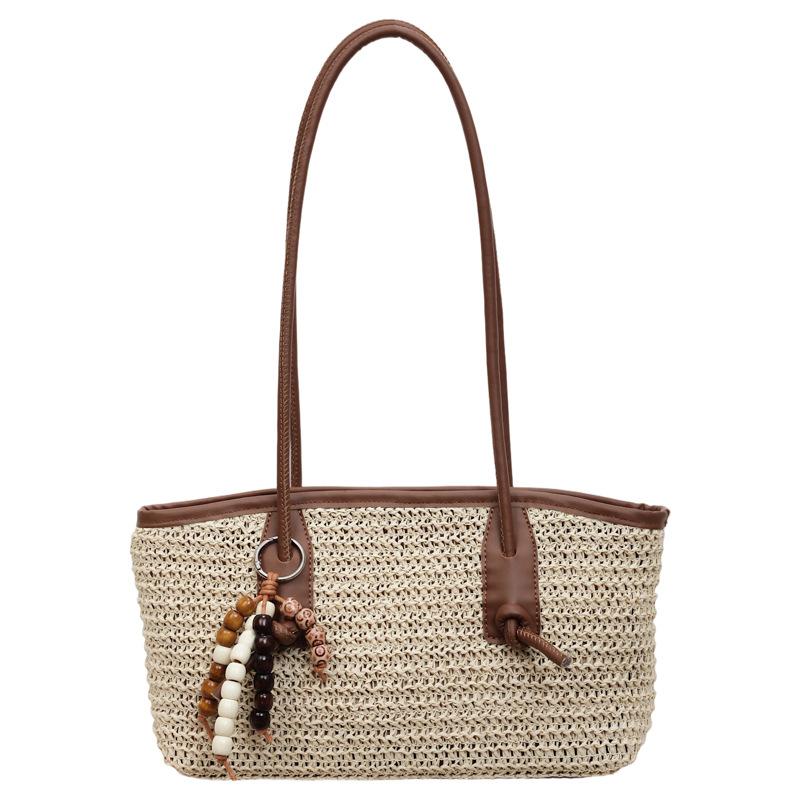 

Simple Tote Bag - Single Shoulder Bag, Fresh and Trendy, Casual and Versatile, Suitable for All Occasions, Women s Handbag бежевый