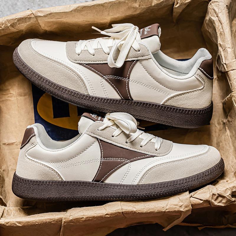 

Men s shoes spring new trend versatile platform casual shoes men s non-slip wear-resistant low-top comfortable board shoes 39 хаки