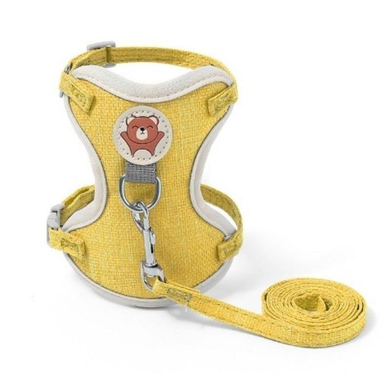 Pet Chest and Back Strap Vest Type Cat Leash, Small and Medium-sized Dog Anti-escape Dog Leash, Telescopic