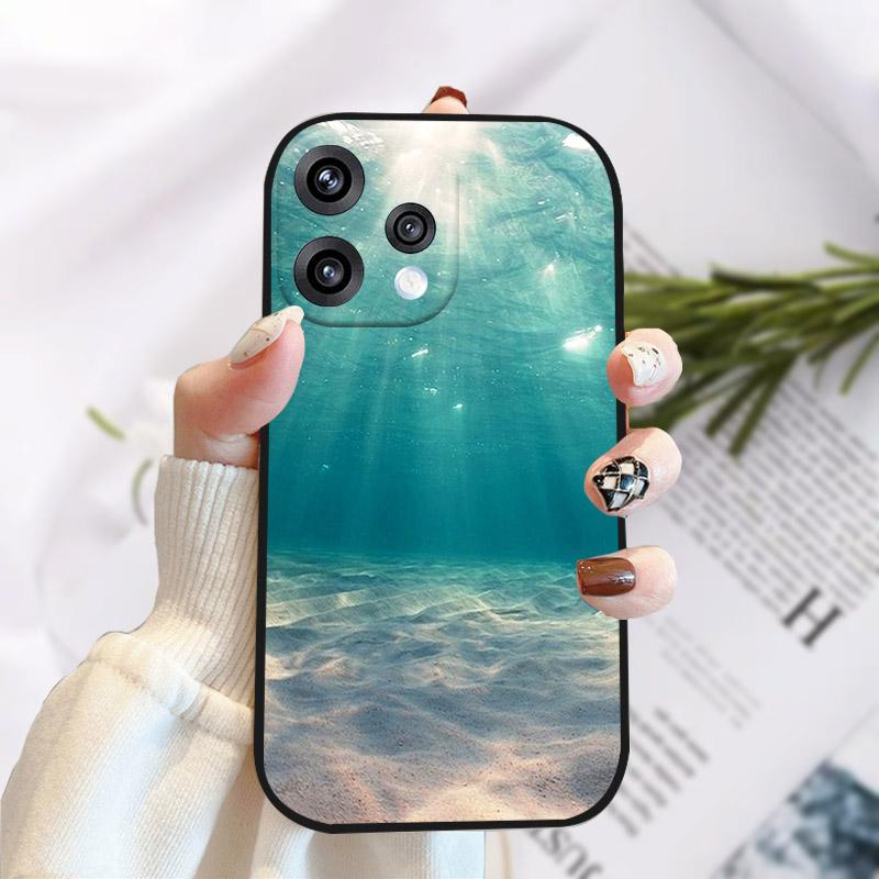 For OPPO Reno15 Reno 15 Pro Max Case Fashion Silicone Soft Protective Cover For OPPO Reno 15Pro 15ProMax Shockproof TPU Bumper