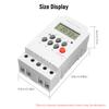 AC 220V 25A Digital Programmierbarer Timer DIN-Schienen Elektronischer Controller mit LCD-Display Uhr
