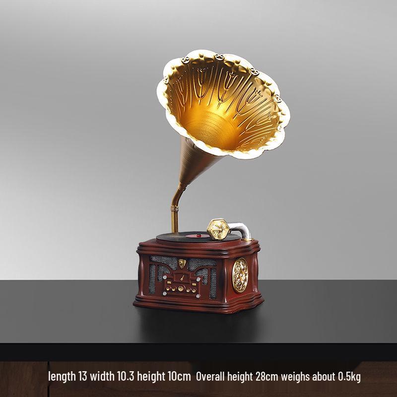 European Retro Telephone Ornament for Living Room, Wine Cabinet, TV Cabinet, or Office Display.