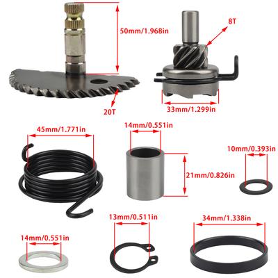 Motorcycle Kick Start Gear Shaft Spring For GY6 49CC 50CC 80CC 100CC 139QMB 139QMA Scooter Motorcycles Accessories Replacement