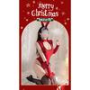 Domila Sexy Lingerie Sexy Red Bunny Crotch Free One-piece Pajamas Uniform Tease Seduction Suit