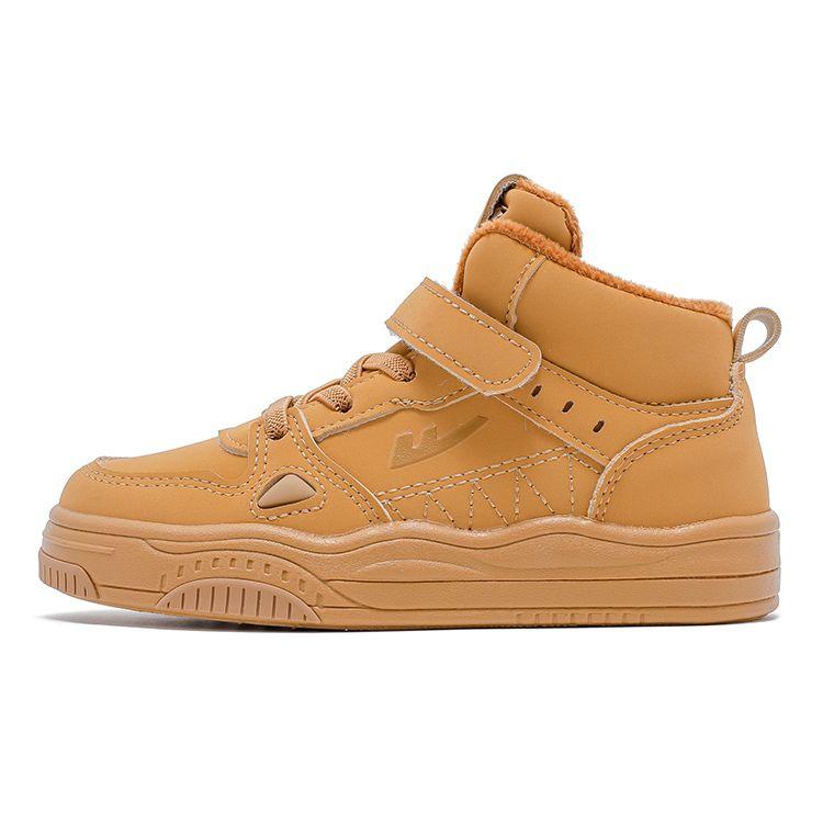 Warrior High-Top Childrens Sneakers Kids Sneakers Khaki WZ(TH)-1435