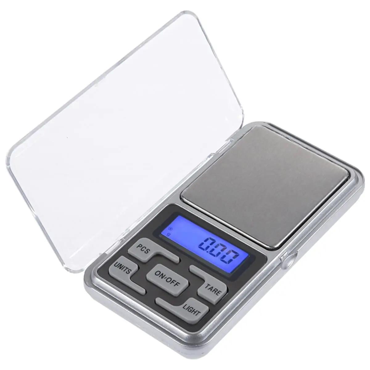 Digital Kitchen Scale with 0.01g Precision Protective Flip Cover Design Multifunction Measures Portable Accurate Measurement