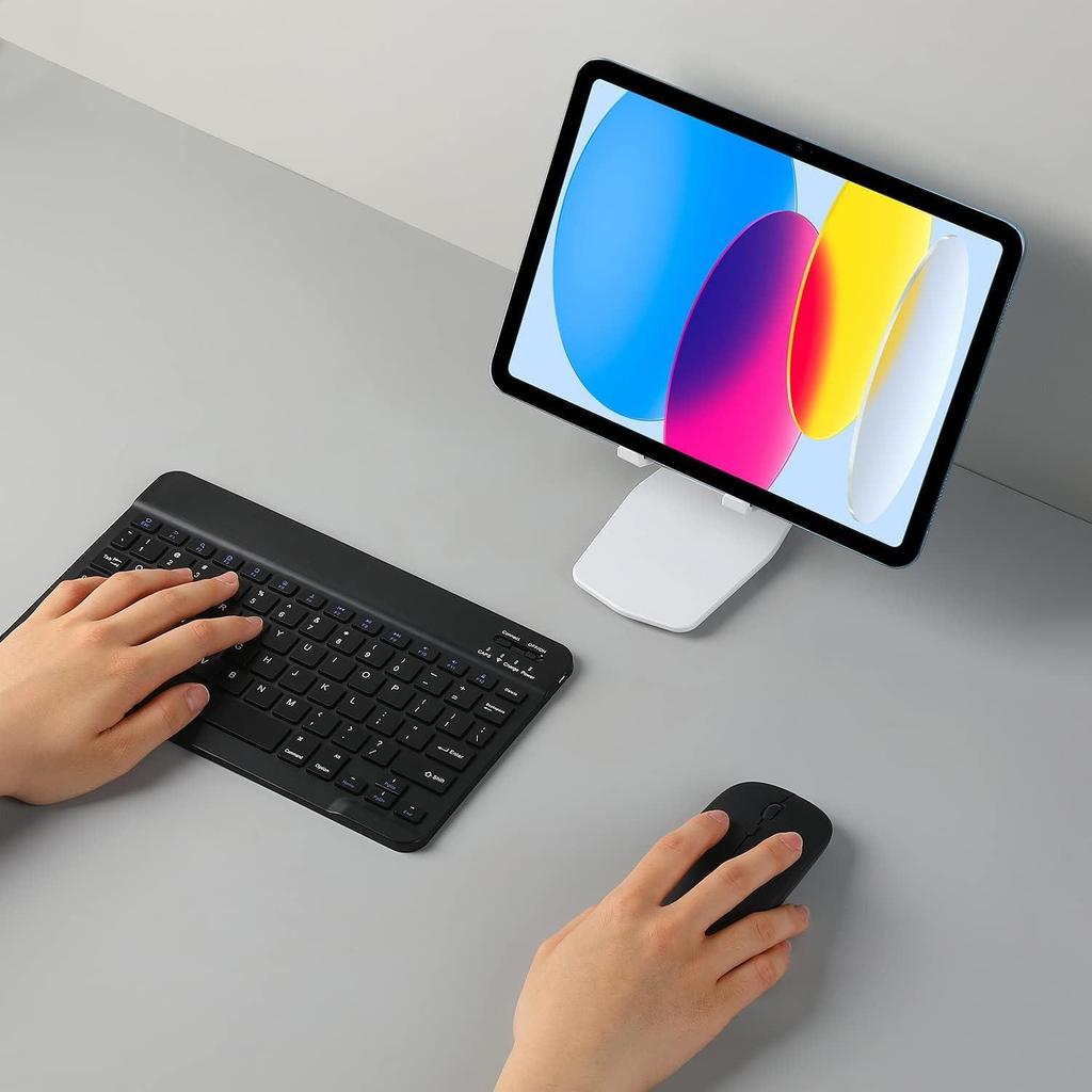 Wireless Bluetooth Keyboard for iPad, Apple, Samsung, Huawei Tablets & Phones with Custom Logo Option