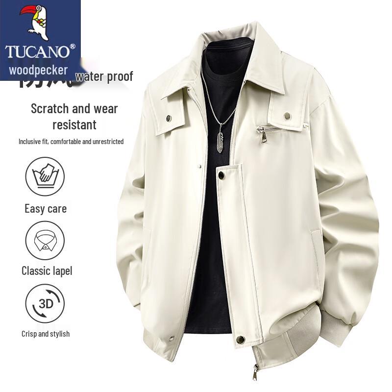 Tucano Men's Loose-Fit Windproof Waterproof Casual Jacket