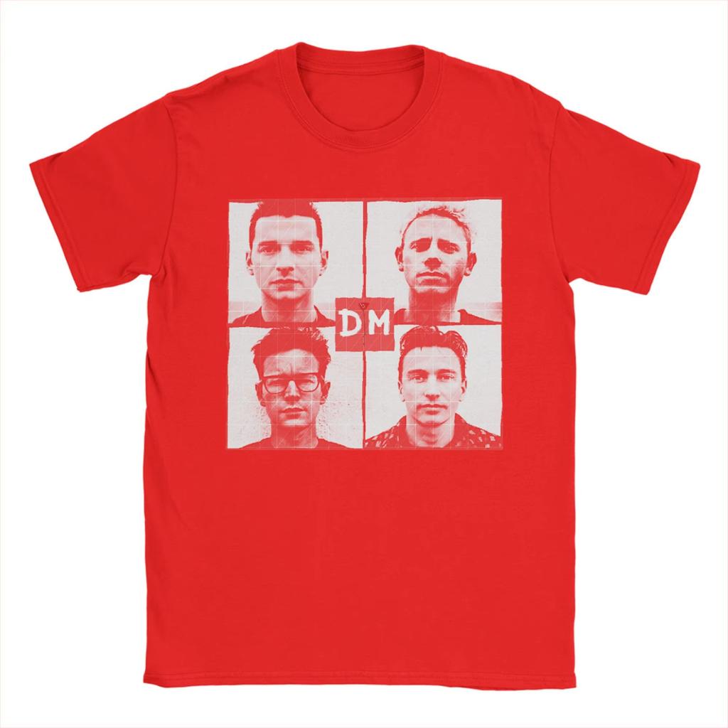 Pánská trička Kapela Depeche Cool Mode 101 Vtipné bavlněné tričko Krátký rukáv Trička Kulatý výstřih Oblečení Nápad na dárek