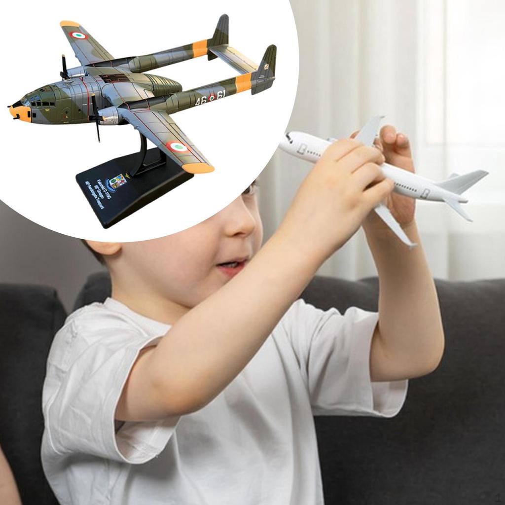 Diecast Aircraft Airplane Model Seaplane for TV Cabinet Bar Bedroom Living Room Office