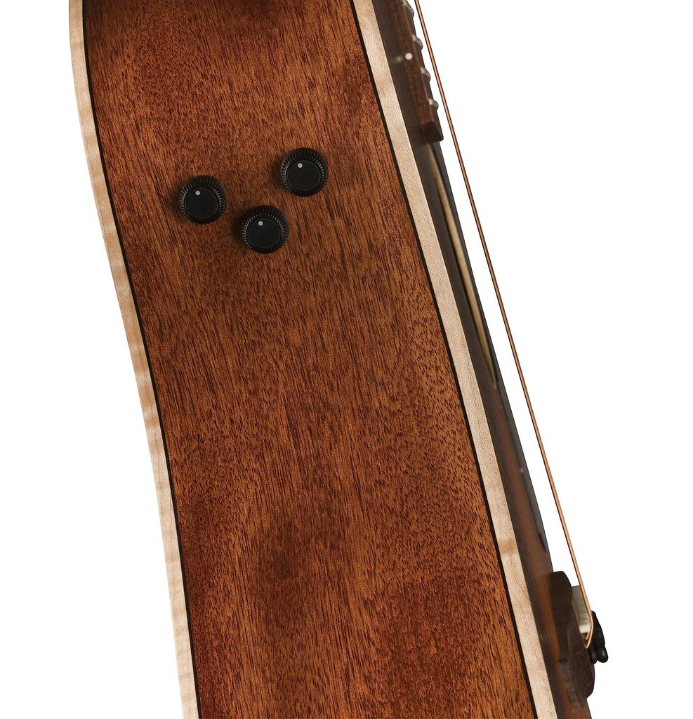Fender Redondo Special Pau Ferro Black Honey with Soft Case Acoustic-Electric Guitar, Fingerboard, Pickguard, Burst,