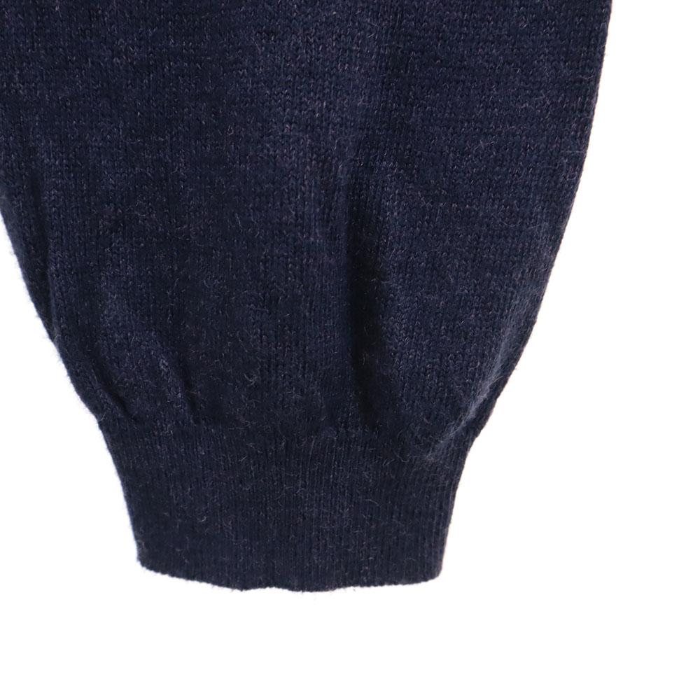 TALLIA UOMO 90s Made In Italy Old Long Sleeve Sweater XL Navy Knit Men's Used