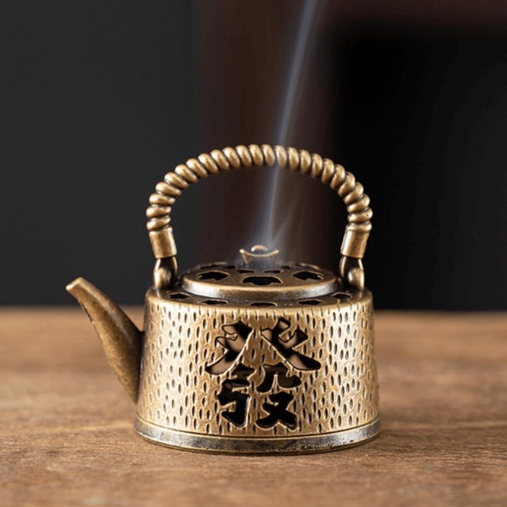 New Chinese Style Incense Burner Metal Construction Vertical Incense Burners  Home Decor A