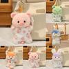 Cute Elephants Frogs Animals Plush Bag Pendant With Short Plush Material For Gift And Decoration
