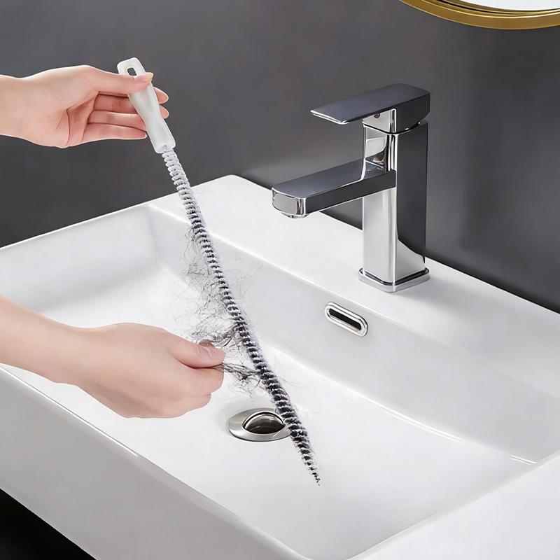 Home Kitchen Hair Cleaning Drain Cleaner Water Pipe Unclogger Washbasin Drain Clog Remover Unblocking Tools To Sewer Plunger