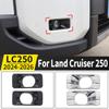For 2024-2026 Toyota Land Cruiser Prado LC250 250 J250 Front Fog Lamp Cover Anti Scratch Protection Exterior Auto Accessories