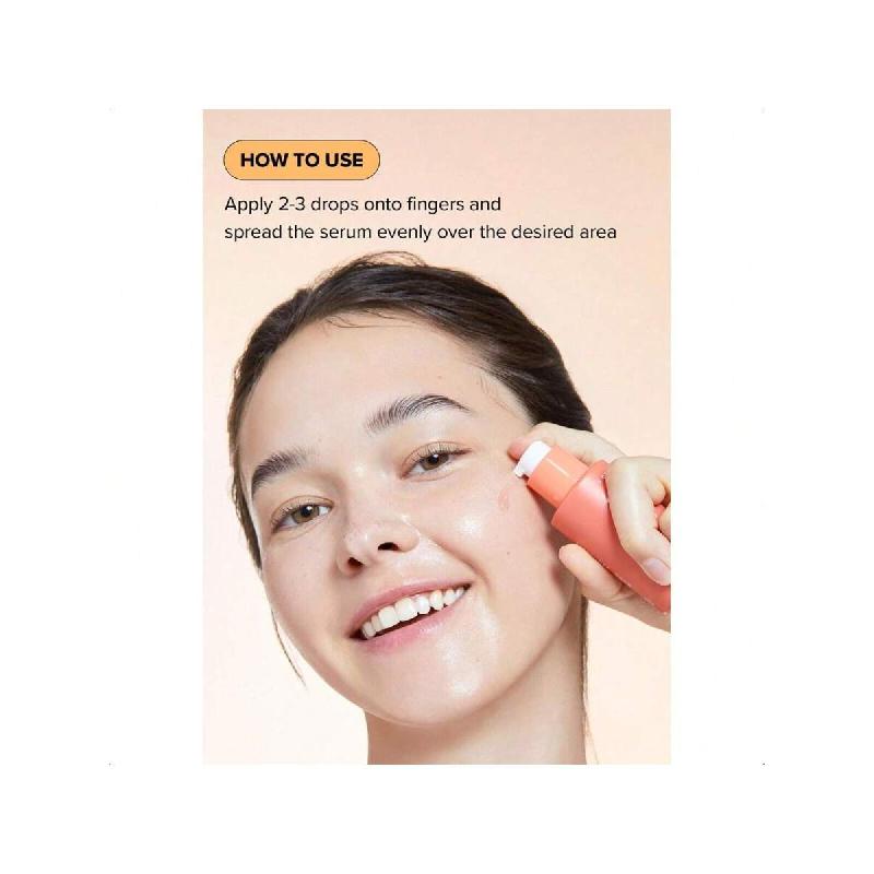 I Dew Care Vitamin C Gesichtsserum - Bright Side Up | Hydratisierend mit Niacinamid, Gesichtsbehandlung, Nicht reizend, Leichtgewichtig, Exfolierend, 30ml