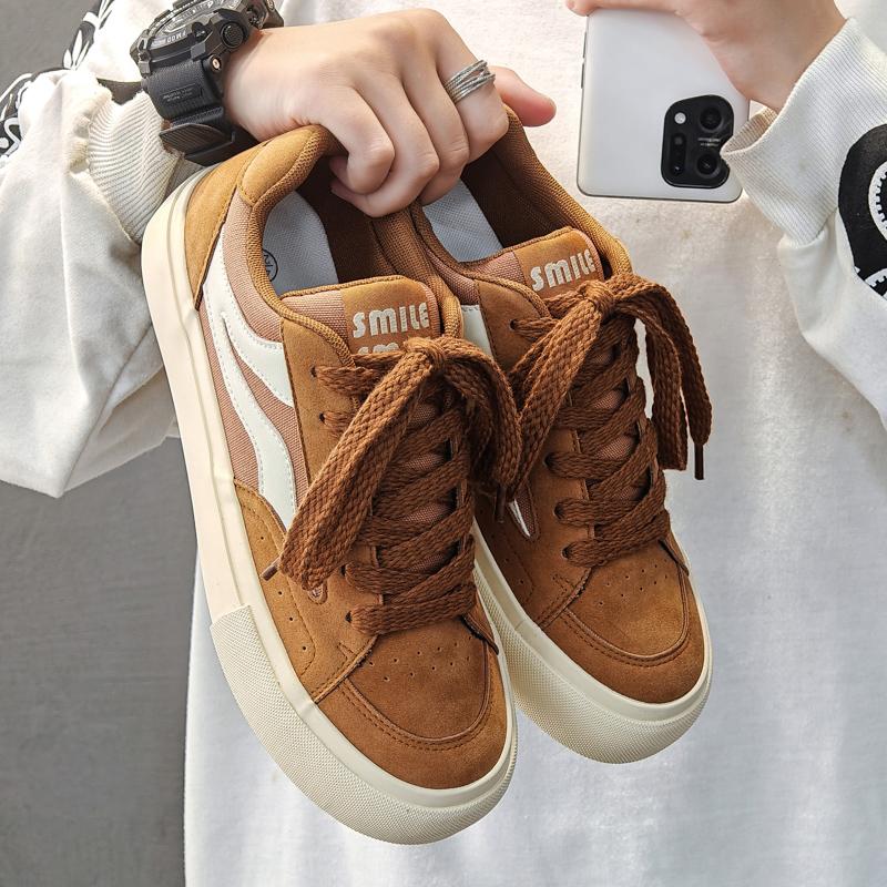 Men's Classic Fashion Low Top Skateboarding Breathable Canvas Sports Shoes Students Boys Male Trending Comfortable Soft Sole Running Gym Sneakers