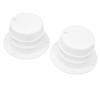 2Pcs RV Plumbing Vent Cap Camper Motorhome Trailer Pipe Vent Cover Heat And Erosion Resistant Sewer Cap