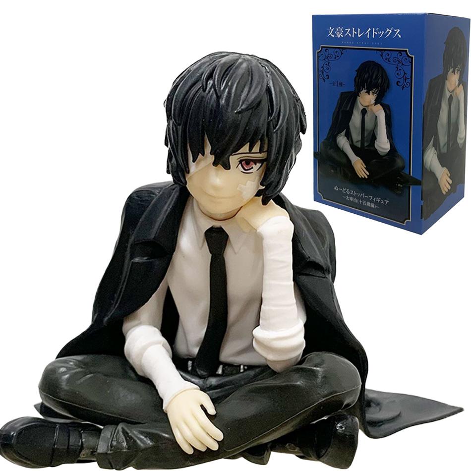 New Bungo Stray Dogs Dazai Osamu Figurine Nakahara Chuuya Action Figures Pvc Model Collection Noodle Stopper Birthday Toy Gifts