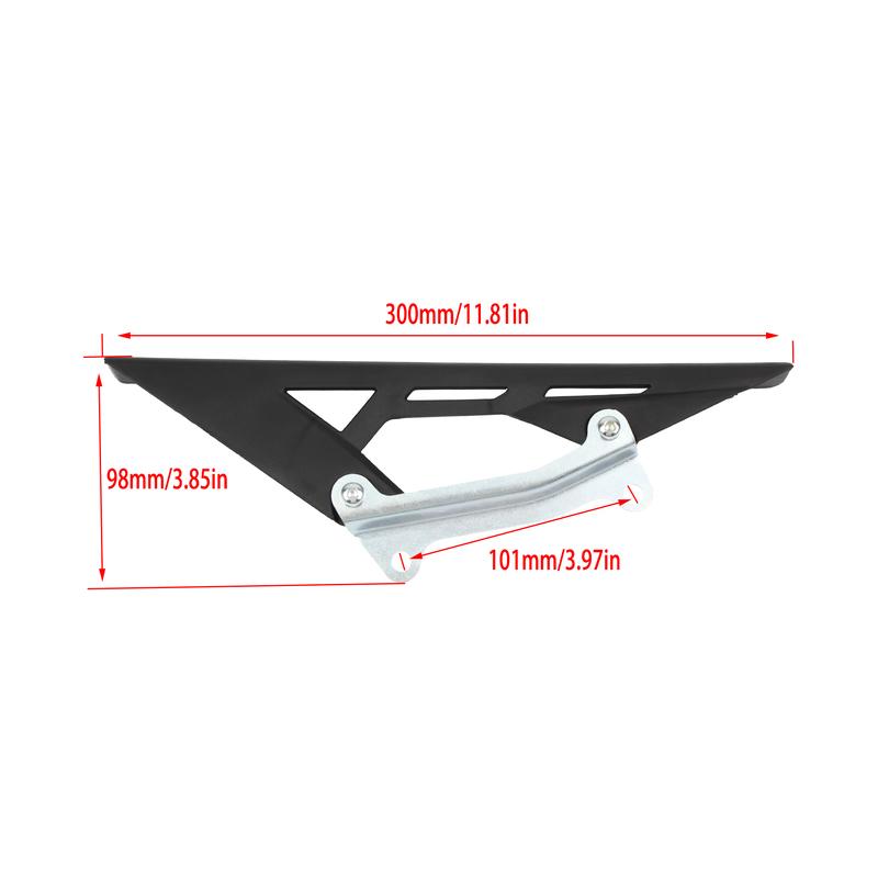 Motocross Chain Guard Cover Protector For Talaria Sting X3 MX3 MX4 Sting Motorcycle Black Sprocket Case Saver Accessories