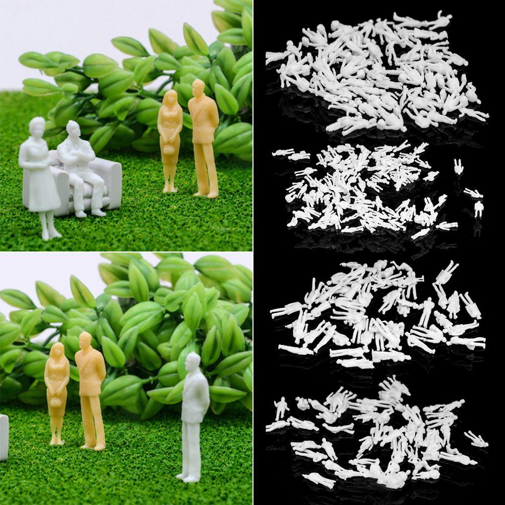 Human Scale Hnadmade White Miniature Figures Architectural Models People Figures Scale Model