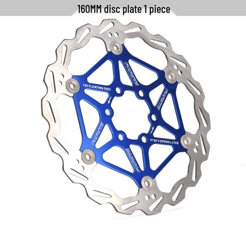 Plaquettes de Frein Flottantes pour Disque de VTT et Vélo Électrique - Rotor 160/180mm Équipement de Cyclisme