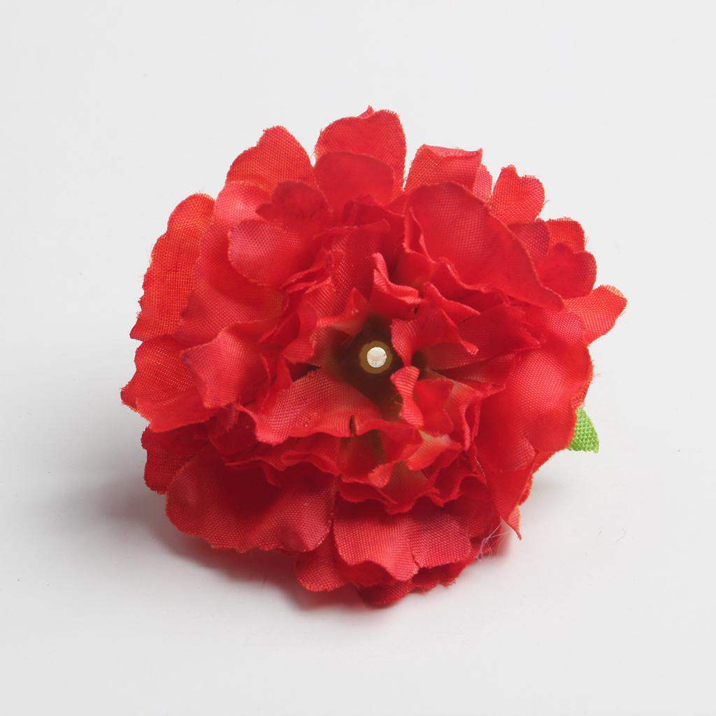 20 Piece Silk Artificial Flowers Rose Heads Fabric Roses Decorative Flower Wedding Party