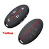 For Hyundai Kona Ioniq Santa Fe MX5 Tucson 2025 StubHub 2024 Silicone Car Remote Key Case Cap Cover Shell Keychian Fob Holder