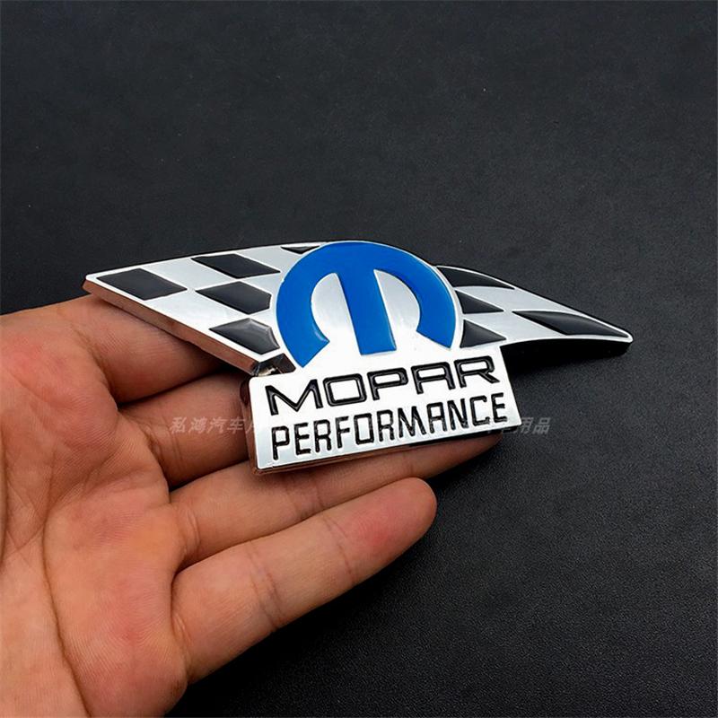 3D kovový Mopar Performance znak na auto Samolepka Styling auta Pro Dodge Ram Charger Chrysler Cherokee Autodoplňky