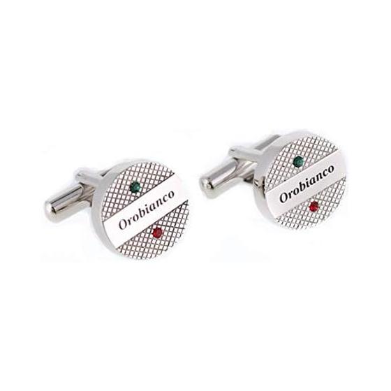 [Orobianco] Cufflinks Men s CUFFLINK Silver Wedding ORC120