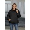 2026 Autumn Winter Plus Size Thermal Cotton Coat, Thick Warm Padded Jacket with Soft Lining, Casual Winter Outerwear for Cold Weather