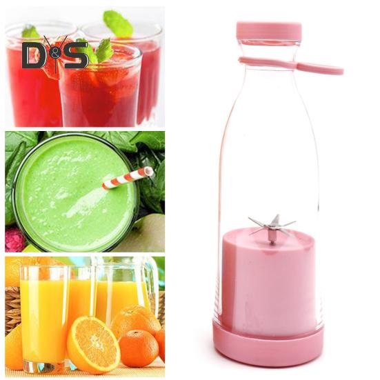 Portable Blender for Shakes Smoothies Rechargeable 420ml Juicer Cup Household Electric Juicer Cordless Smoothie Blender