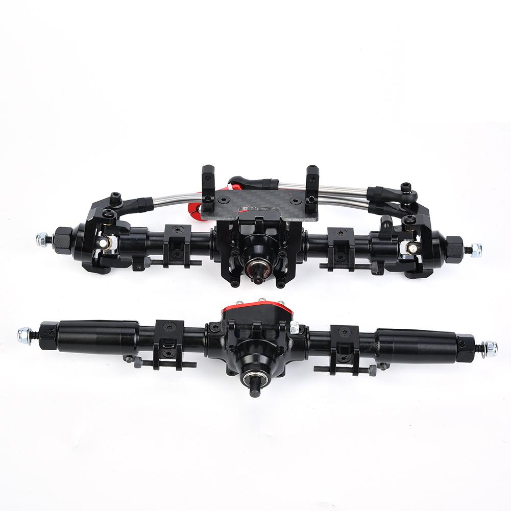 1/10 RC Aluminum Alloy Front and Rr Axle for Crawler   SCX10 II 90046 90047