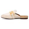 Janaya Shearling Stylish Sandal Women's Almond White 1136891-AMSD