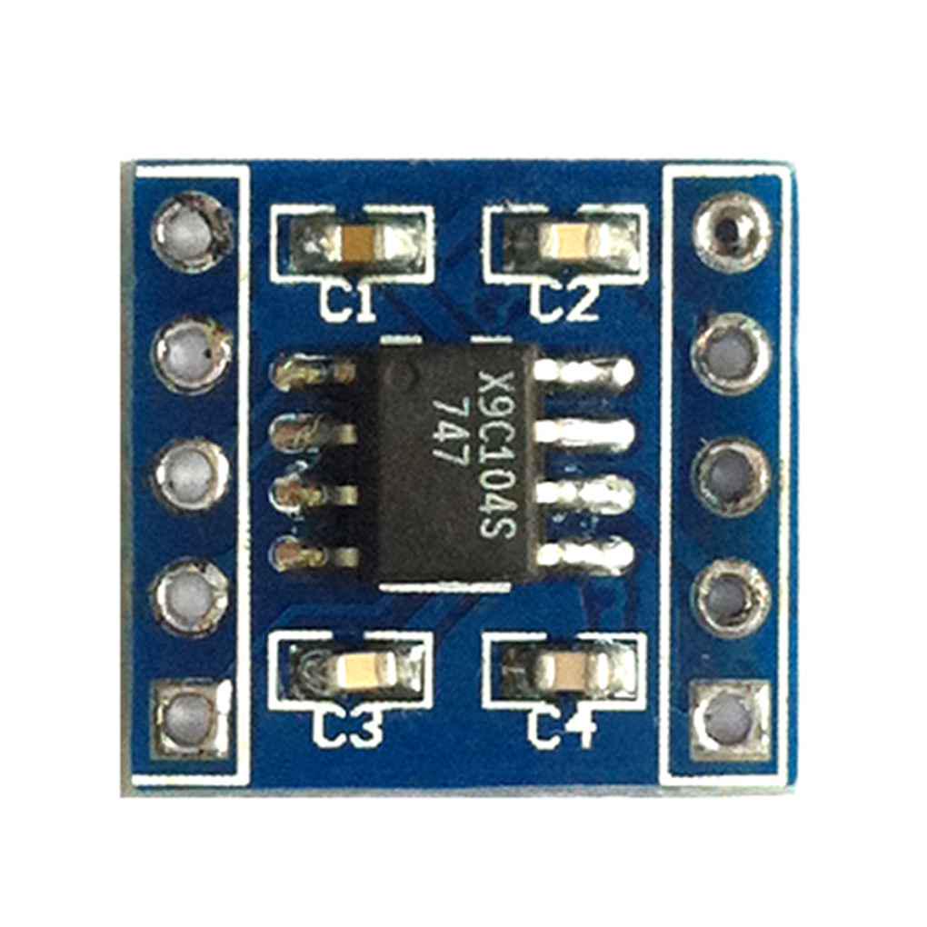 X9c104 Digital Potentiometer Module 100 Digital Potentiometer to Adjust