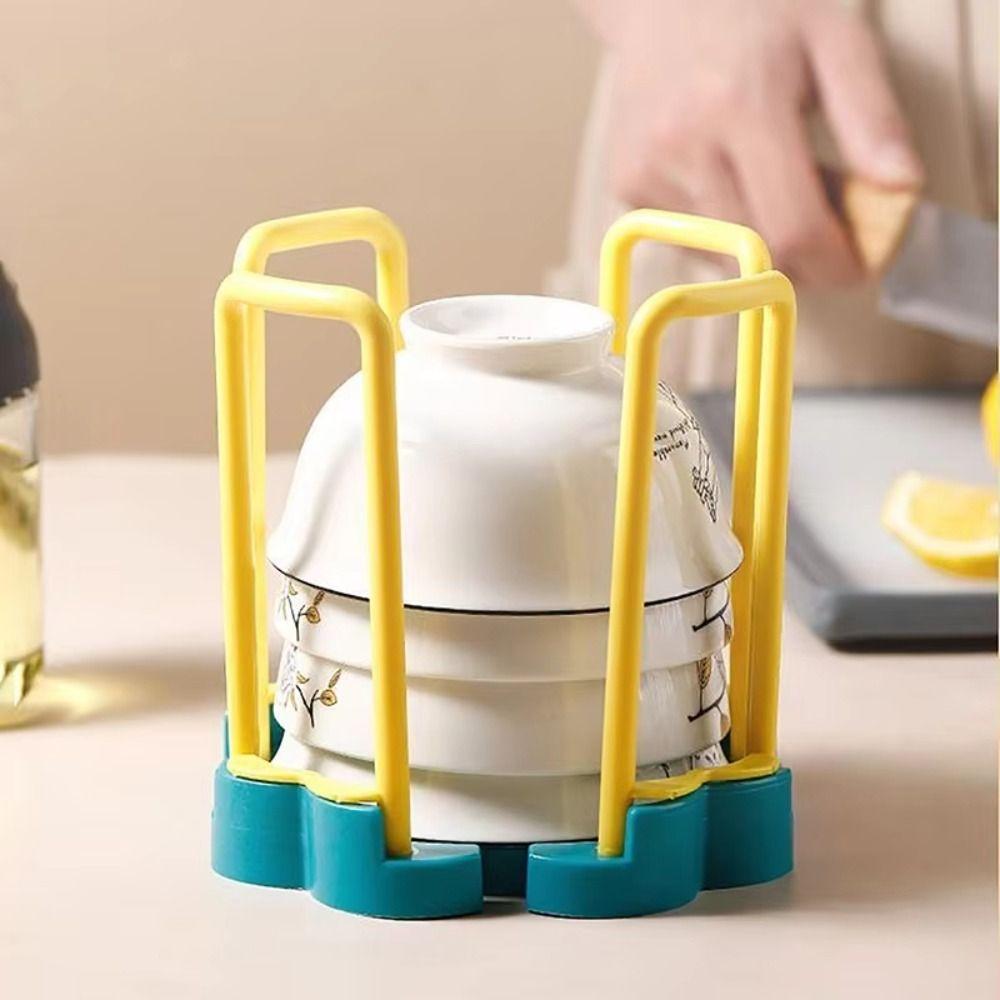 Drain Bowl Holder Removable Water Cup New Cabinet Dishes Storage Rack  Kitchen Organizer